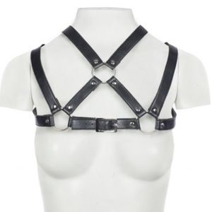 Deandri harness vegan leather
